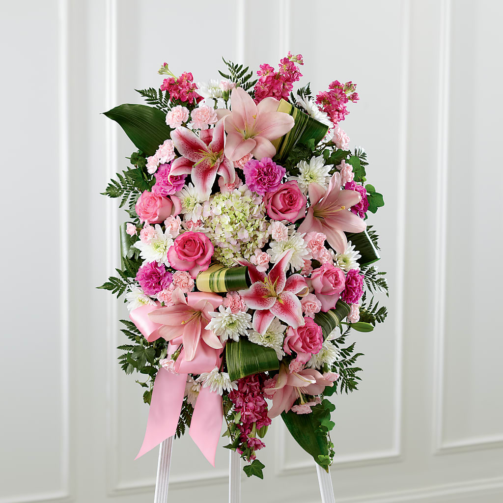 Comforting Standing Spray – Shoshana Flower Llc, Jackson NJ