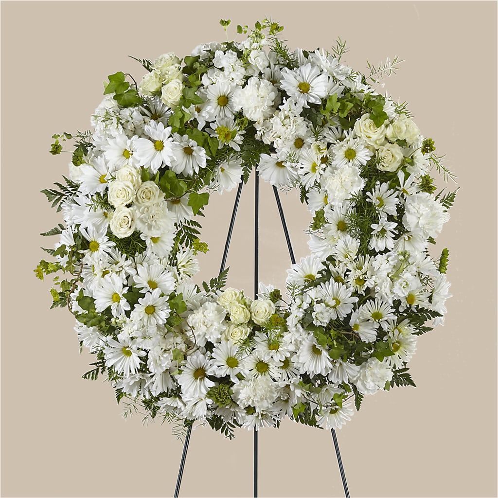 Faithful Wishes Wreath – Shoshana Flower Llc, Jackson NJ