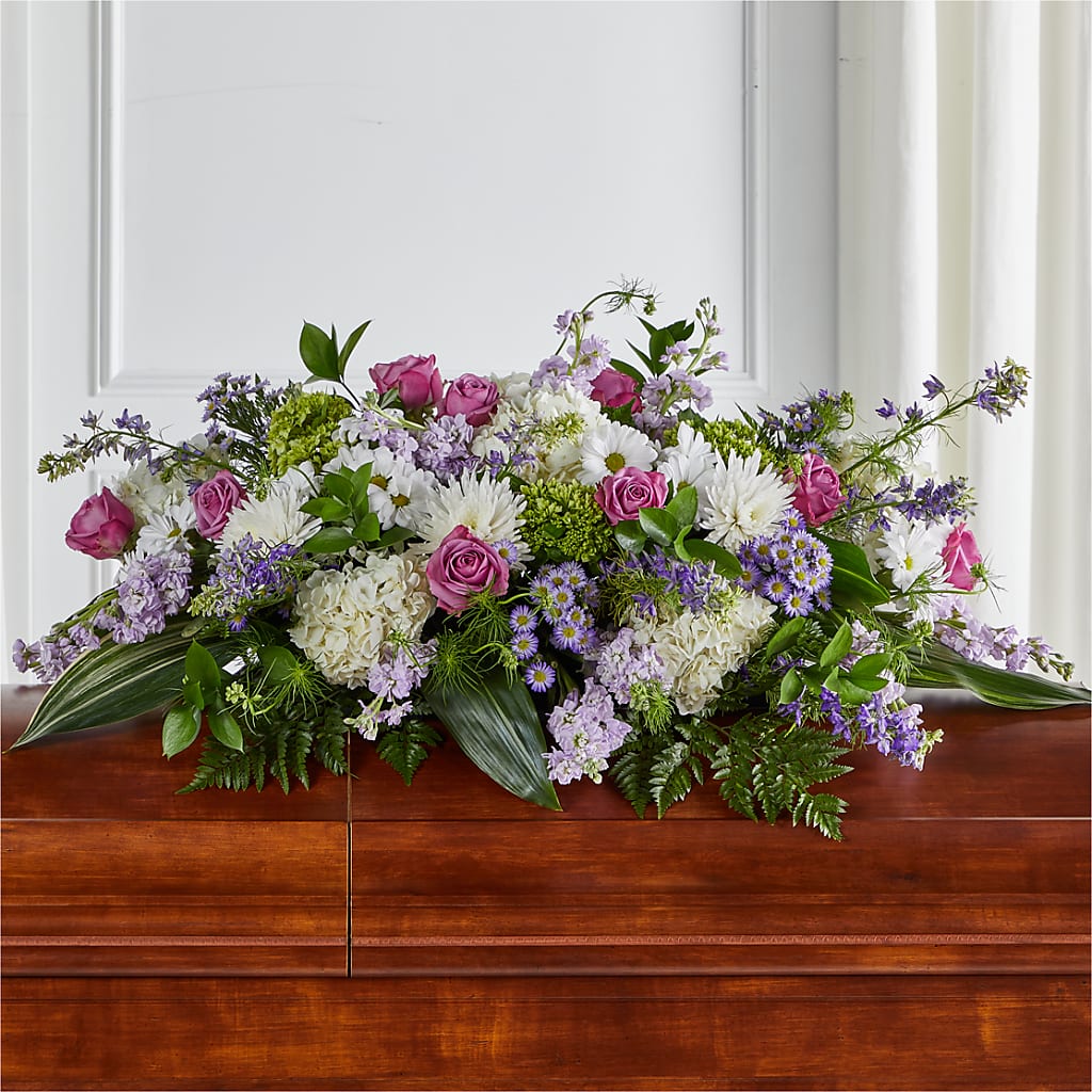 Meadows of Serenity Casket Spray – Shoshana Flower Llc, Jackson NJ