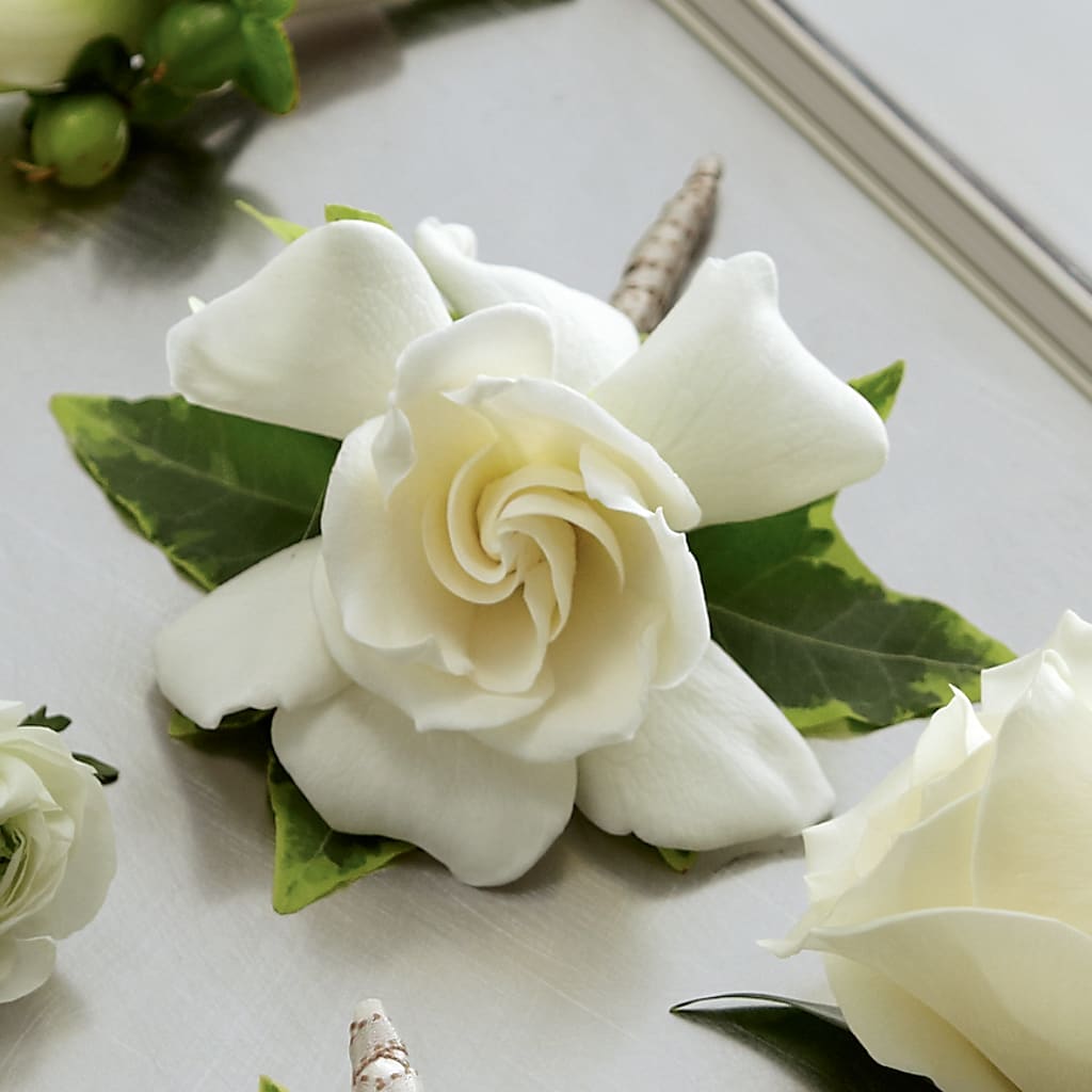 Gardenia Boutonniere – Shoshana Flower Llc, Jackson NJ